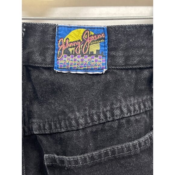 Vintage Mickey Mouse Johnny Jeans apparel denim black size 11 misses - Picture 5 of 10